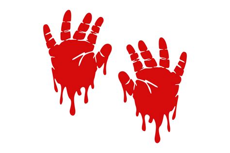 Halloween Bloody Handprints 22034581 Png