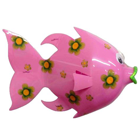 Fw104 Pink Flowernder ~ Soda Bottle Fish Plastic Bottle Crafts Plastic