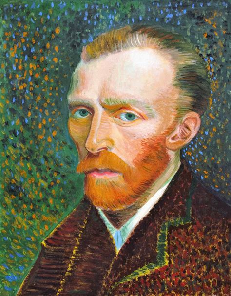 Van Gogh Portrait Painting By Elena Gerasimova