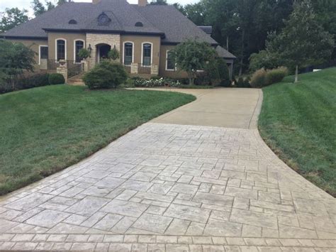 Stamped Concrete In 2020 Stamped Concrete Concrete Driveways