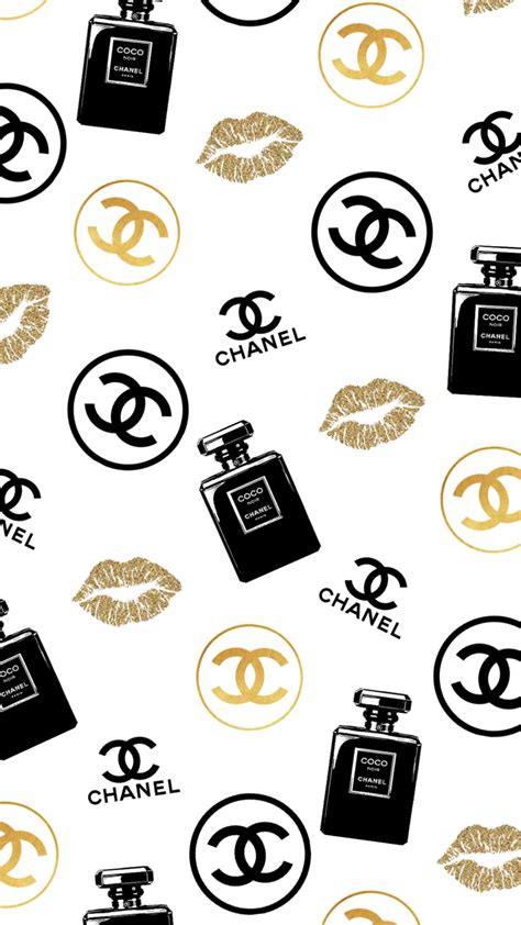 Pin By Monika R Woodson On Walls In Iphone Wallpaper Girly Chanel Wallpapers Chanel Decor