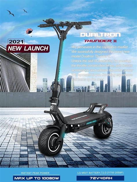 Dualtron Thunder 2 New Ey4 Electric Scooter Dualtron Nordic