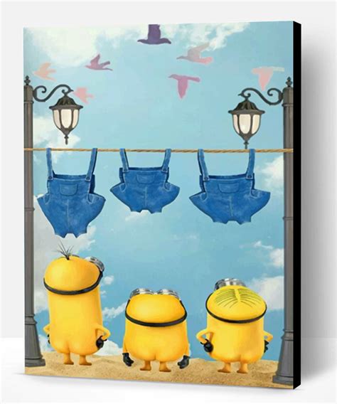 Naked Minion Paint By Numbers Paint By Numbers Pro