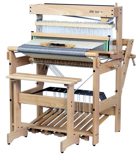 Louet David 36 8 Shaft Floor Loom Newer Beater Weaving Equipment