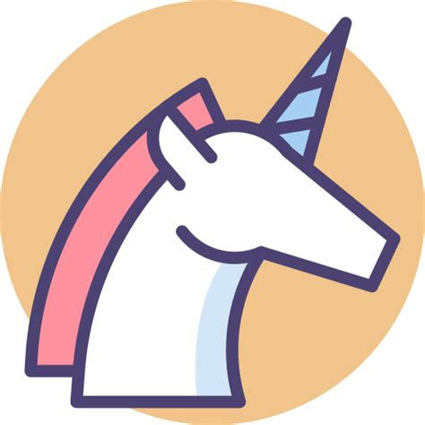 Unicorn Flat Icon