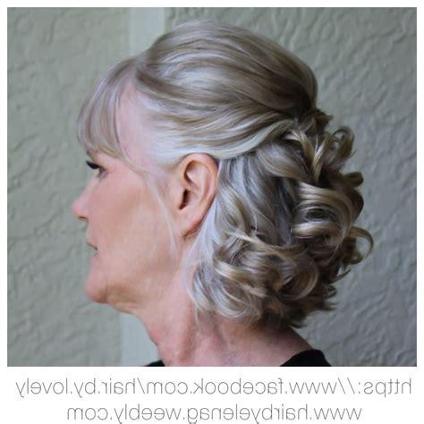 2021 Latest Mother Of The Bride Updo Hairstyles For Weddings