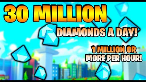 How To Farm 30 Million Diamonds A Day Pet Simulator X Youtube