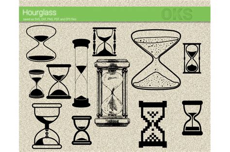 hourglass svg svg files vector clipart cricut download by crafteroks thehungryjpeg