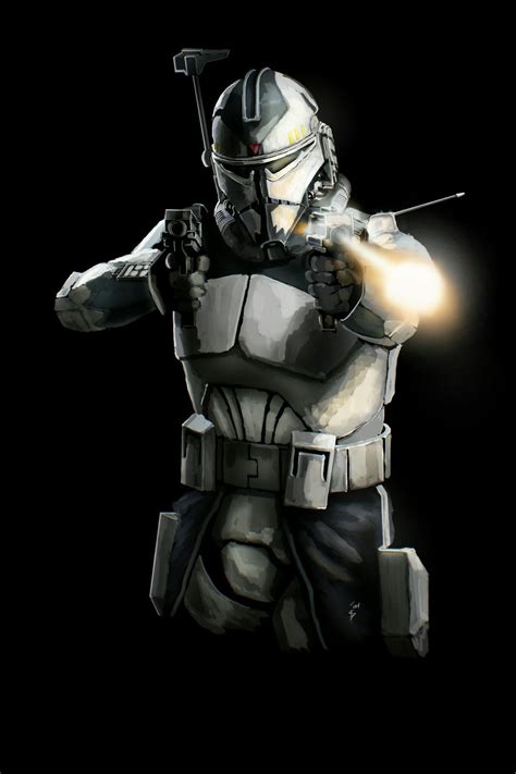 Wolfpack Commander Wolffe Wallpaper If The Clones In Star Wars The