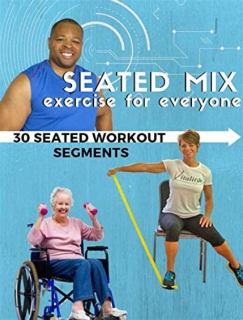 Seated Mix Chair Exercise For Seniors Dvd Elderly Yoga