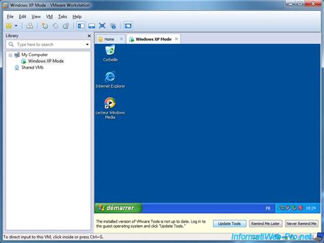 Import Windows Xp Mode Of Microsoft In Vmware Workstation Vmware Tutorials Informatiweb Pro