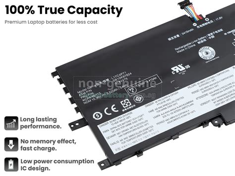 Battery For Lenovo Thinkpad X1 Yoga Gen 3replacement Lenovo Thinkpad