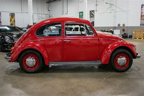 1968 Volkswagen Beetle 9751 Miles Red 16l 4 Cylinder Automatic