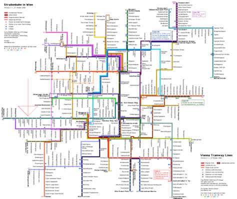 Vienna Public Transportation Map Pdf Transport Informations Lane