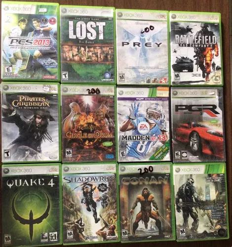 Juegos De Xbox 360 Originales 249 Cada Uno