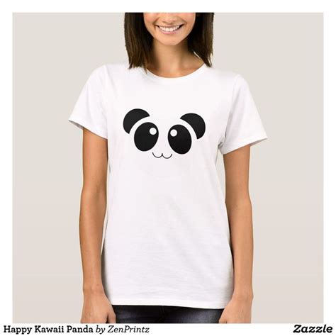 Happy Kawaii Panda T Shirt Panda Tshirt T Shirts For