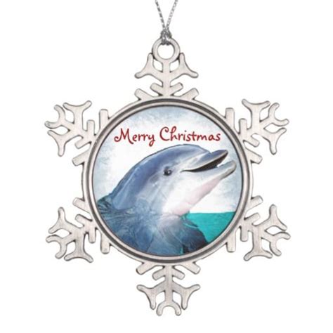 Hawaiian Christmas Dolphin Ornament Zazzle Hawaiian Christmas
