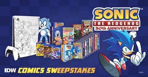 The Sonic 30th Anniversary Idw Comics Sweepstakes Idw Publishing