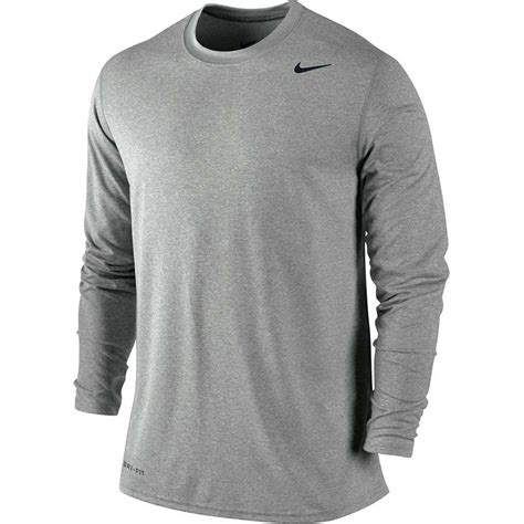Nike Legend Long Sleeve Dri Fit Tee T Shirt Training Size L Walmart