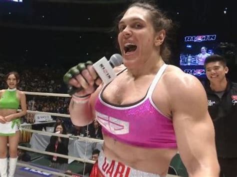 Gabi Garcia Rizin Freakshow In Full Swing As MMA Monster Ambushed By Year Old The