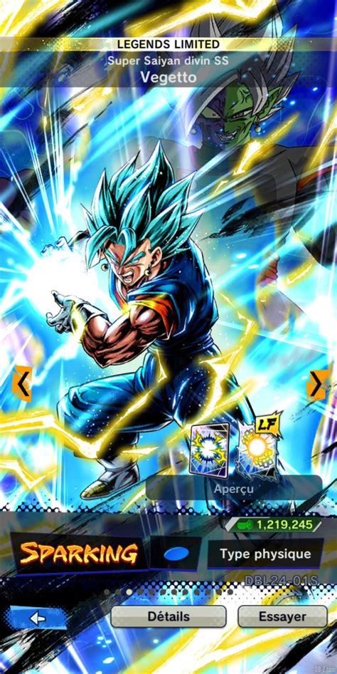 Here you also get the most important dragon ball legends meta sp super saiyan broly: Dragon Ball Legends : GOGETA Super Saiyan Blue et BROLY ...