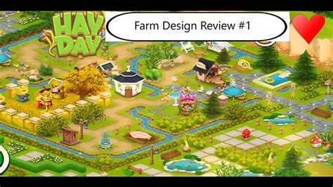 Hay Day Beautiful Farm Design Farm Review Level 45 Youtube