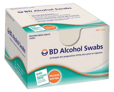 Bd alcohol swabs 3 boxes of 100. BD Isopropyl Alcohol Swabs - Save at Tiger Medical, Inc