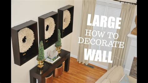 Make the most of your unused wall. How To Decorate A Large Blank Wall Tips and Ideas for Homes and Apartments - JCblinds etc.