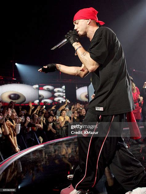 Eminem During 2004 Mtv European Music Awards Show At Tor Di Valle