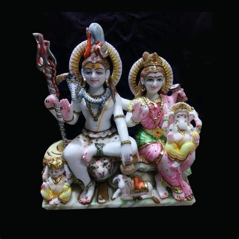 multicolor marble shiva parvati statue at rs 35000 in jaipur id 14023135388