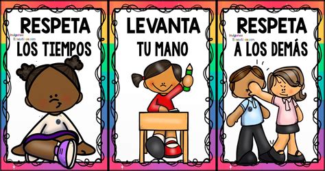 Carteles Normas De Clase 2021 2022 Imagenes Educativas