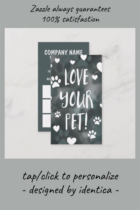 Mail rx card to your address. love your pet coupon card bokeh | Zazzle.com (With images) | Love your pet, Your pet, Custom ...