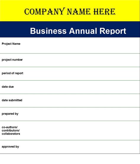 Free Report Templates Free Report Templates Formats And Pdfs