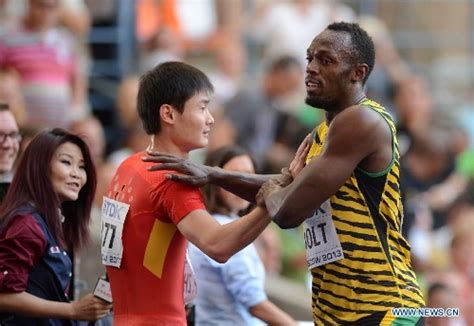 Bolt Claims The Title In Mens 100m In Moscow Global Times