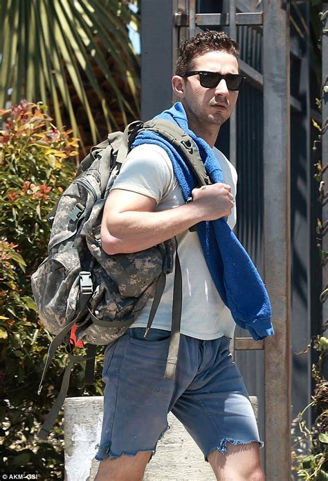 Shia Labeouf Ditches Beard And Debuts Clean Shaven Look As He Runs Errands In La Daily Mail Online
