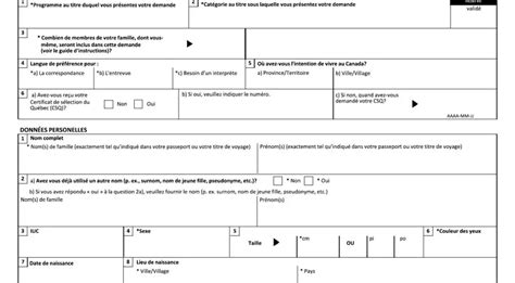 Canada Imm 0008 F Form ≡ Fill Out Printable Pdf Forms Online