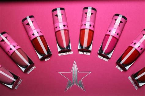 Jeffree Star Colección de labiales Mini red pink bundle Minima