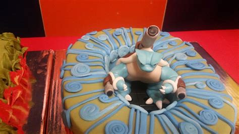 Blastoise Pokemon Cake Pokemon Cake Cake Pokemon Blastoise