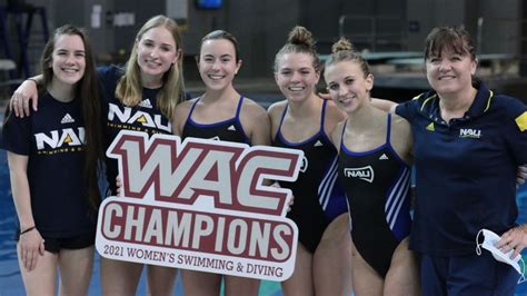 Its An Eightpeat Nau Swimming And Diving Win Wac Championship With