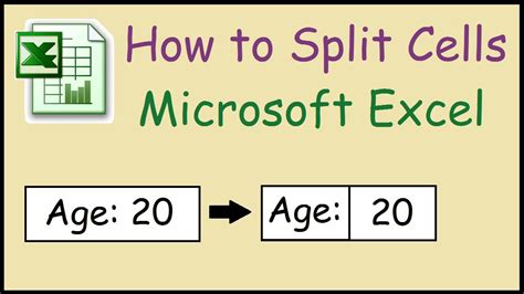 How To Split Cells Containing Text In Excel YouTube
