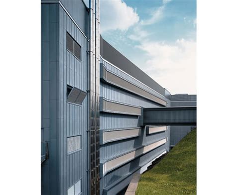 Angled Standing Seam For Facades Rheinzink Uk Esi Building Design