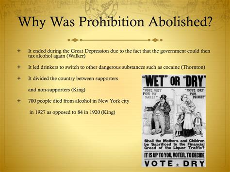 Ppt Prohibition In The Usa Powerpoint Presentation Free Download