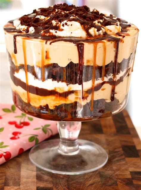 Salted Caramel And Chocolate Brownie Trifle Recipe Gemma’s Bigger Bolder Baking