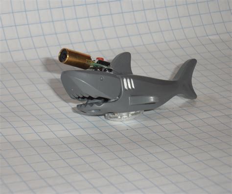 Lego Shark With A Frickin Laser On Its Head Instructables