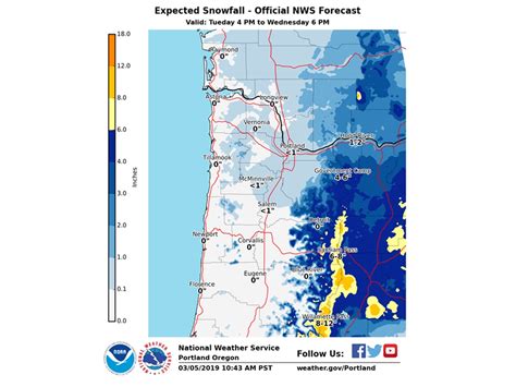 Less Than 1 Inch Of Snow Expected In The Portland Area Wednesday