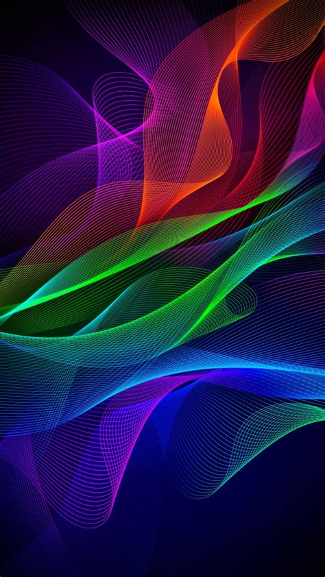 colorful abstract razer phone stock wallpapers hd