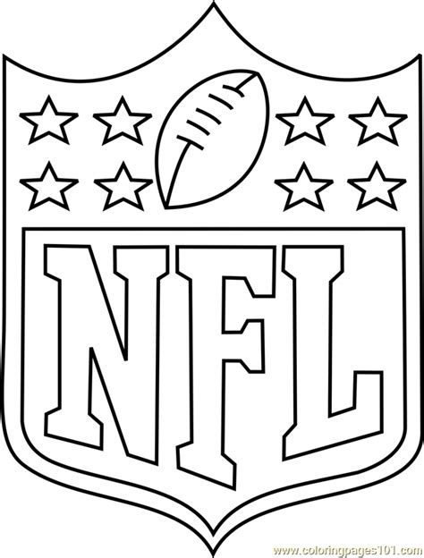 Cool Coloring Pages Nfl Logo Coloring Page Football Coloring Pages Vrogue