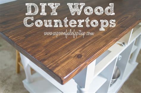 Here's an ikea butcher block countertop installation in our kitchen. A Spoonful of Spit Up: DIY Wood "Butcher Block ...