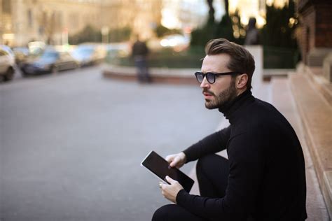How To Wear A Black Turtleneck Outfit Ideas For Men Magic Of Clothes