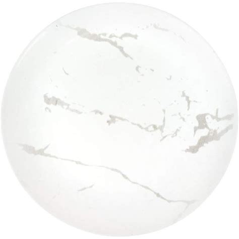 Ecoquality 6 Inch Round White Plastic Plates With Stone Marble Design